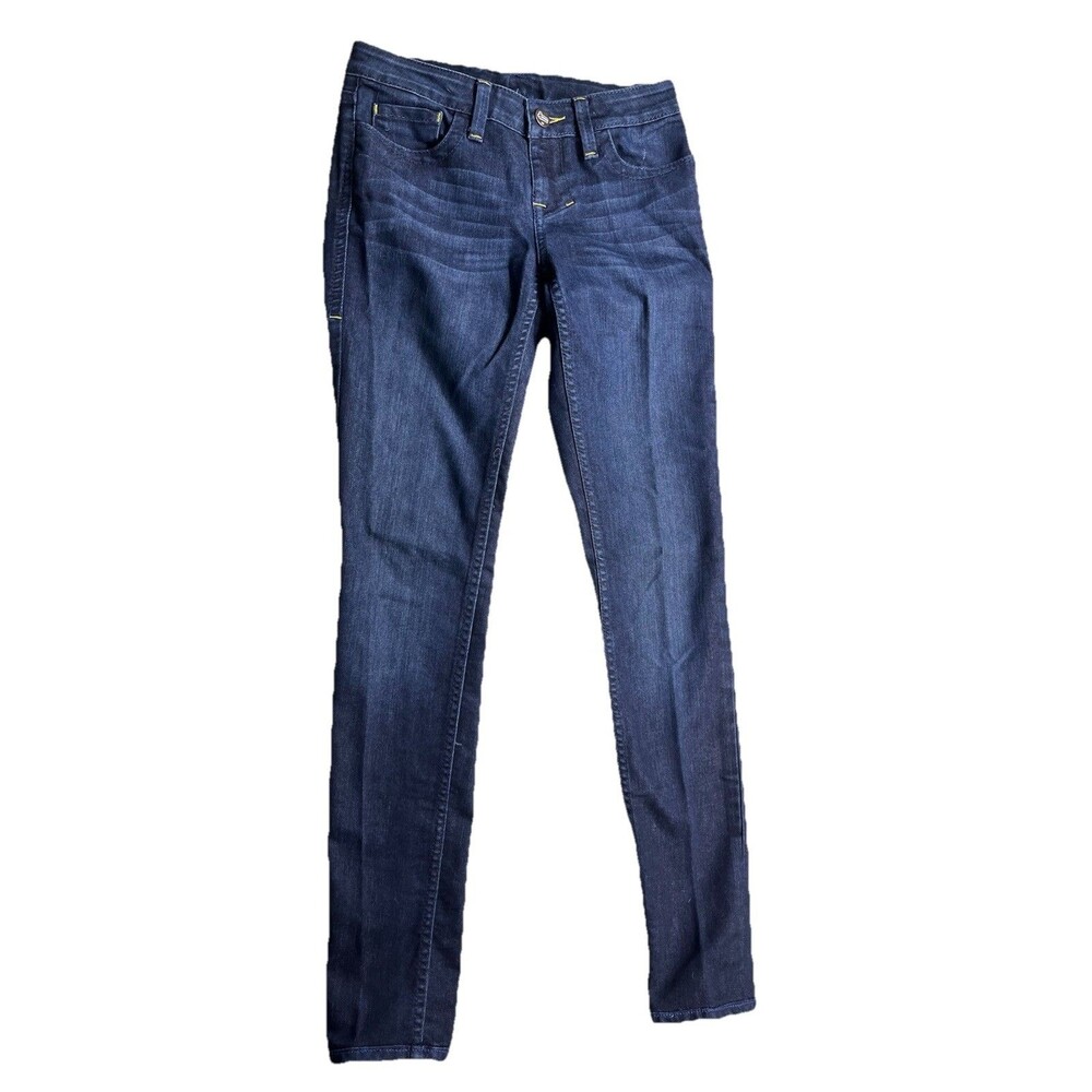 William Rast Womens Jeans‎ Size 25 Skinny Dark Wash Stretch Denim Low Mid Rise